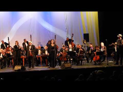 NAOMI SHEMER ; YERUSHALAYIM SHEL ZAHAV with the GYPSY SYMPHONIC orch. of BUDAPEST in JERUSALEM. 2019