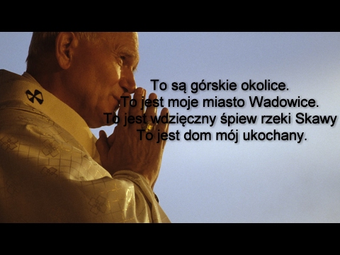 Moje miasto Wadowice - (tekst i napisy)