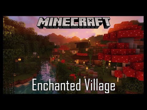 [ 3.5 hour Creative Build ] Enchanted Mushroom Village | Freestyle Friday No: 1
