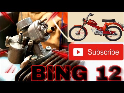 How to Clean Tomos Carburetor!  | BING 12