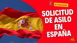 ✅  Como solicitar ASILO  POLITICO en ESPAÑA 2023 | Requisitos para pedir PROTECCION INTERNACIONAL