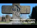 Barbadoes Street Cemetery, Christchurch, New Zealand