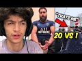 TikToker Claims To Have WON A 20v1 Hard To Watch