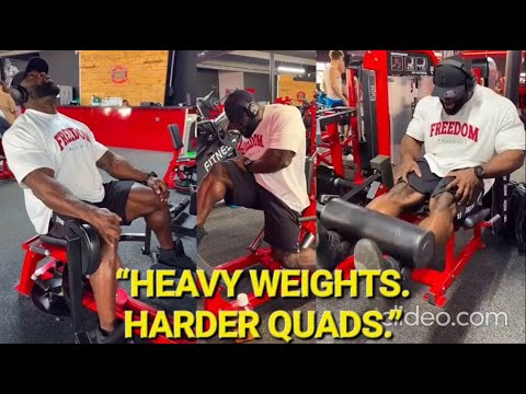 INSANE Leg Day with Samson Dauda: Brutal Quad & Hamstring Assault