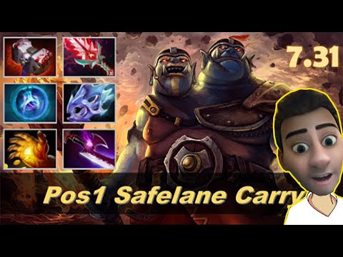 Ogre Magi Safelane Carry Physical Build | Dota 2 7.31 New Meta Highlights