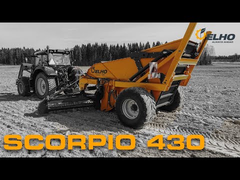 ELHO Scorpio430 kőgyűjtő gép