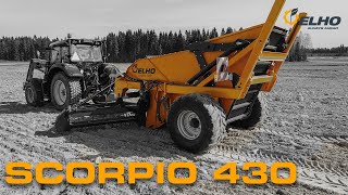 ELHO Scorpio430 kőgyűjtő gép