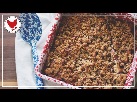 HEALTHY APPLE CRISP DESSERT - PALEO FRIENDLY (Recipe Teaser)