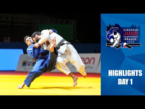 EUROPEAN JUDO CHAMPIONSHIPS PRAGUE 2020 - HIGHLIGHTS DAY 1