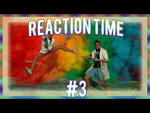 Reaction Time! 25 Airbag Rainbow Explosion in 4K - The Slow Mo Guys