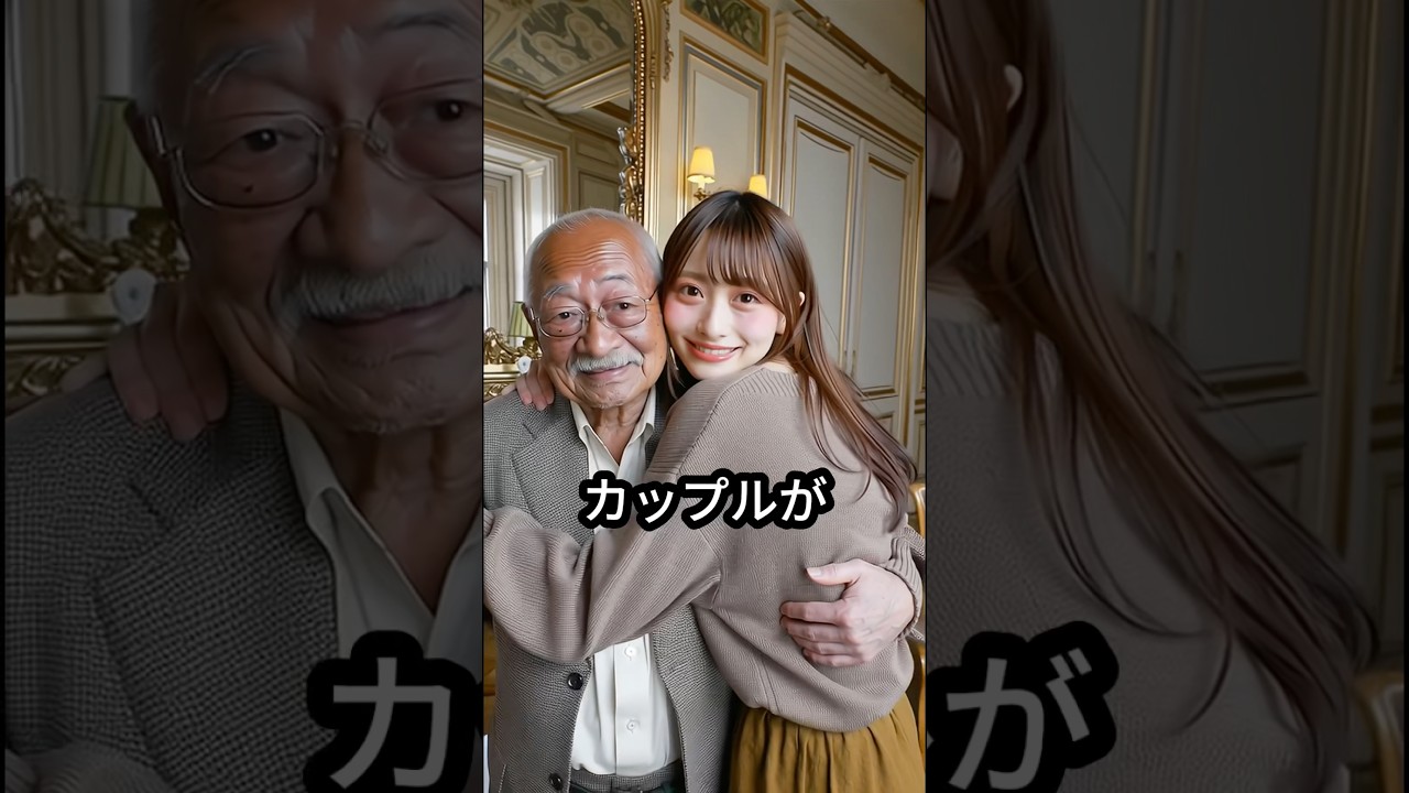 70歳の部長と同僚の話を聞いた20歳の美女の反応 #おもしろ #あるある #年の差恋愛