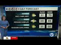 FORECAST Labor Day Weekend Gets Off To A Comfortable Start