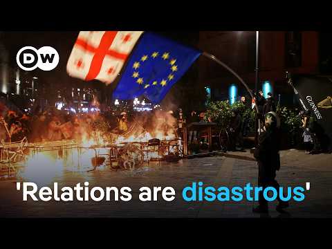 Is Georgia's government abandoning EU integration, aligning with Russia | DW News