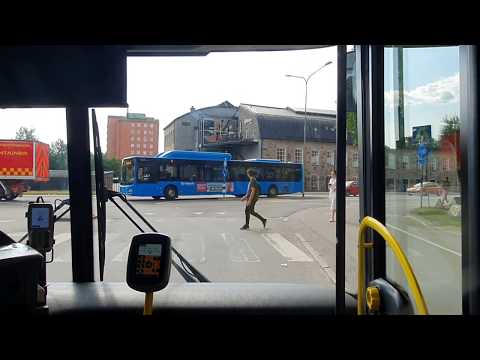 Buss 7 i Borås från Hedvigsborg till Norrmalm