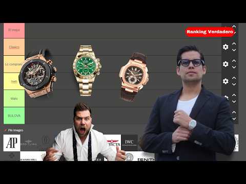 Rankeando las mejores marcas de relojes de este 2025 (Ranking mas honesto hasta ahora)