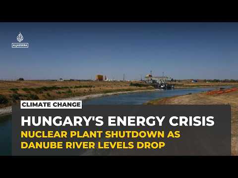Hungary’s Paks nuclear plant faces shutdown as the Danube water levels hit record lows