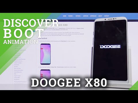 How Boot Animation Looks on Doogee X80 - Loading Animation