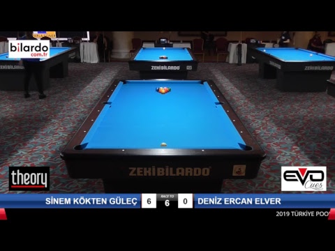 SİNEM KÖKTEN GÜLEÇ & DENİZ ERCAN ELVER Bilardo Maçı - 