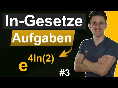 ln-Gesetze anwenden - Aufgaben mit Lösungen und Erklärungen | #3