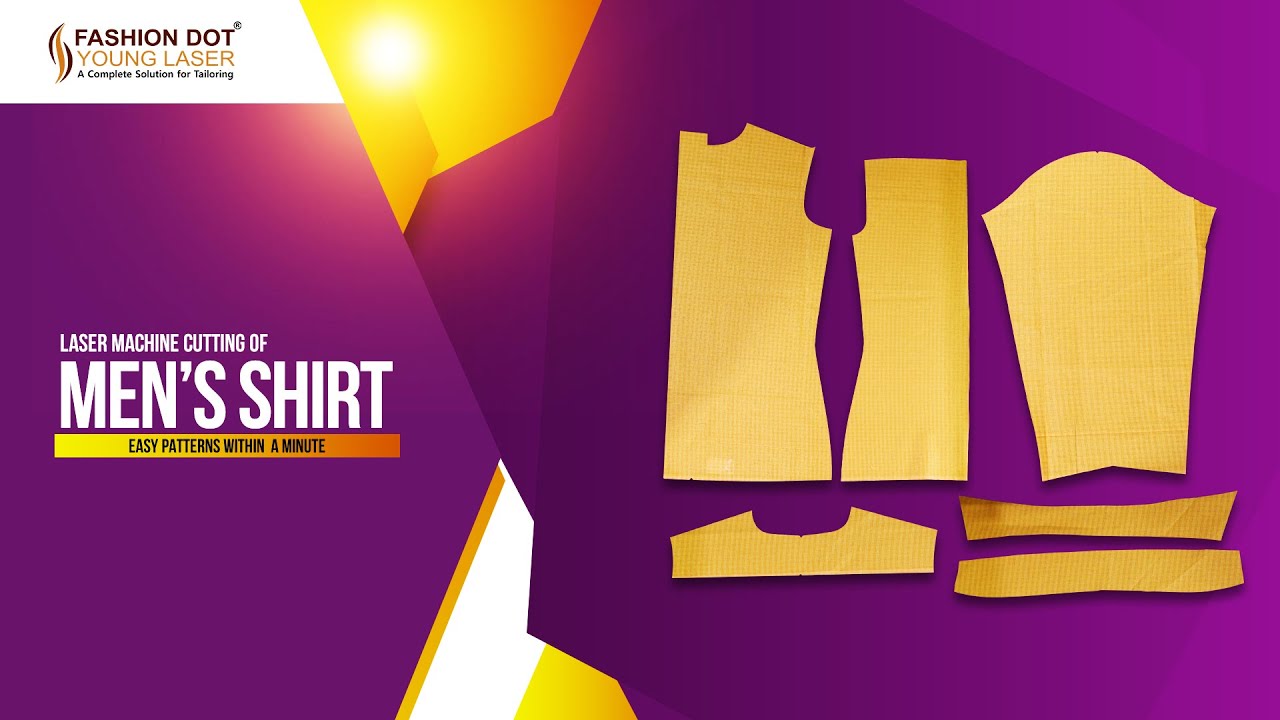 Easy Pattern Making Of Men's Shirt  || TAILORING CAD SOFTWARE  || FASHION DOT