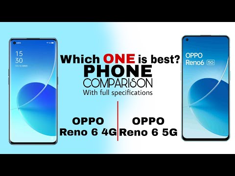 OPPO Reno 6 4G Vs OPPO Reno 6 5G Full Comparison | Which one is best 🏆