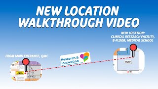 New location walkthrough - from Main Entrance