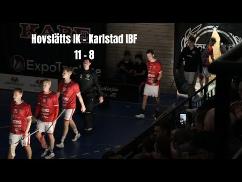 Highlights Hovslätts IK - Karlstad IBF (Innebandy/Floorball)