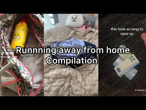 Running away from home tiktok compilation 🫶🏻🏃‍♀️ (I AM NOT RUNNING AWAY THIS IS JS FOR FUN) TW!!