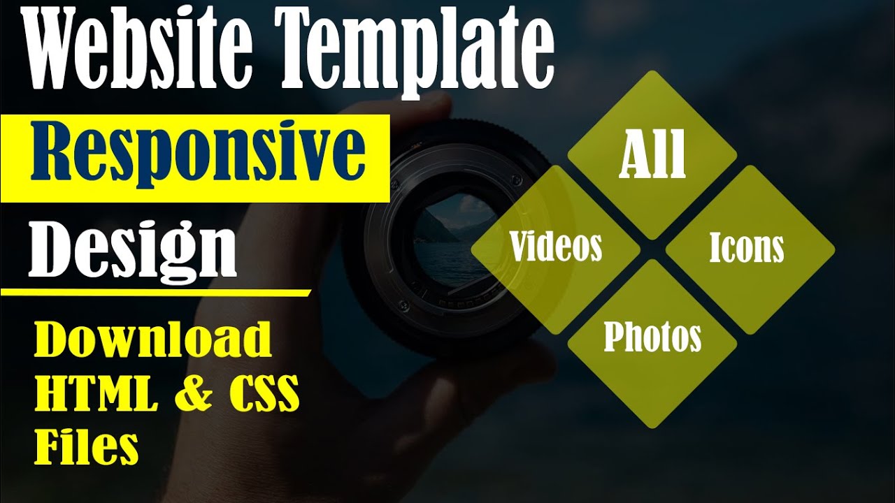 Download Website Template - Complete Responsive Website - HTML5 | CSS3 | JavaScript