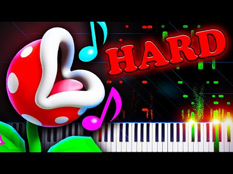 Piranha Plants on Parade (Super Mario Wonder) - Piano Tutorial