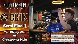 CC1K 2025 Singapore Semi Finals 1 - Tan Phuay Wei vs Christopher Melo