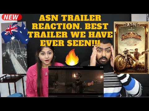 AVANE SRIMANNARAYANA (KANNADA) TRAILER Reaction By an AUSTRALIAN Couple | Rakshit Shetty ASN Review!