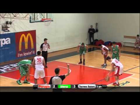 01 -TORNEO SAIONI 2015 - Perugia Basket vs. Mens Sana Siena
