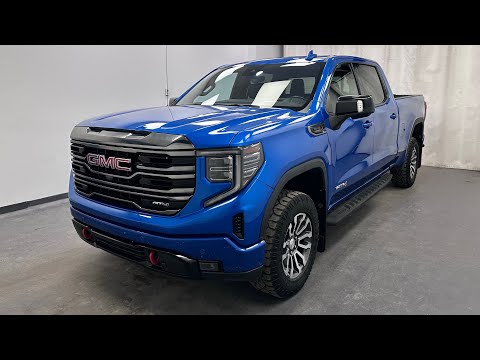 2023 GMC Sierra 1500 in Blue for sale at Davis GMC Buick Lethbridge in Lethbridge, AB