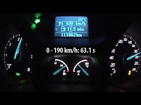 2012 Ford Focus 1.6 TDCi (115hp) acceleration