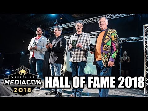 Video: Wrestling Media Con Hall Of Fame 2018: Dave Meltzer, Colt Cabana, Finn Martin & Martin Goldsmith