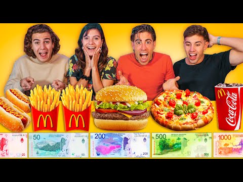 I'LL PAY FOR ALL THE FAST FOOD YOU EAT !!!