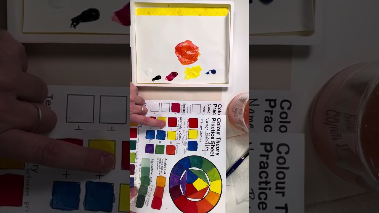 Color Theory Worksheet