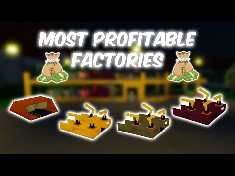 How to create the MOST PROFITABLE FACTORIES in Factory Simulator (Tier 1-4)