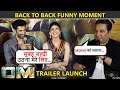 Aditya Sanjana Ahmed Khan S FUNNY Reply On Battles In Life Om Trailer Launch