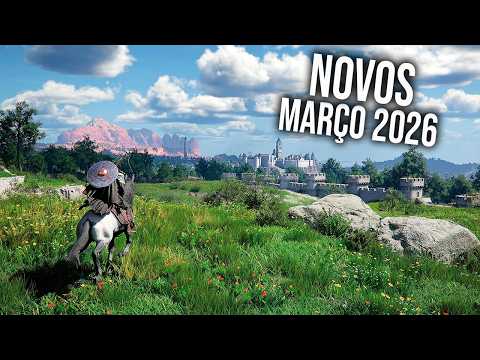 TOP 15 Jogos IMPERDÍVEIS Chegando em Março!