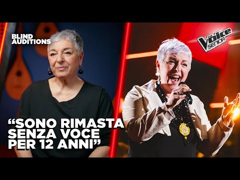 Laura sings “La casa del Sole” by Pooh | The Voice Senior Blind Auditions