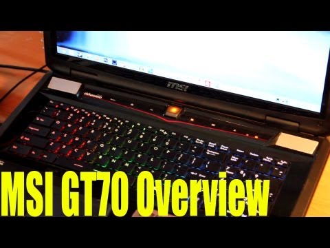 New Gaming Laptop! - MSI GT70 Overview