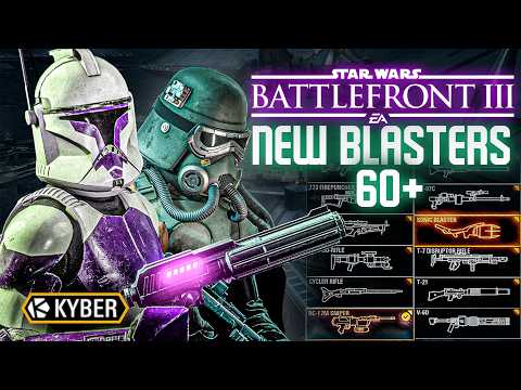 BATTLEFRONT + 60 NEW Blasters & 90 NEW Skins
