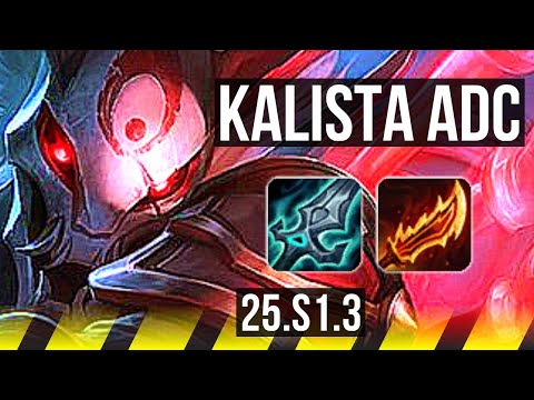 KALISTA & Rell vs JINX & Zoe (ADC) | KR Master | 25.S1.3