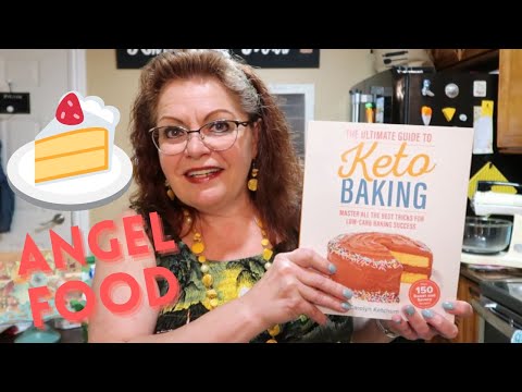 Keto Angel Food Cake / Low Carb / Sugarfree