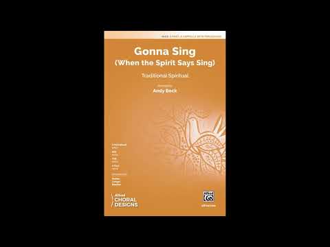 Gonna Sing (2-Part), arr. Andy Beck – Score & Sound