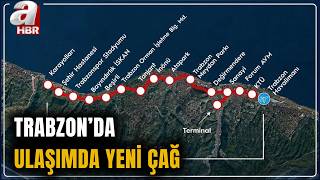 Trabzon Raylı Sistem Hattı Projesi'nin Temelleri Atılıyor | A Haber