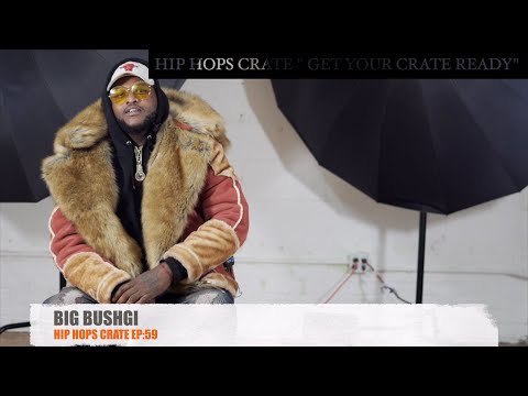 BIG BUSHGI Ep:59  talks working as a producer , Rapping  , making beats for industry artist ..
