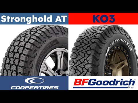Cooper Discoverer Stronghold AT vs BFGoodrich All-Terrain TA KO3